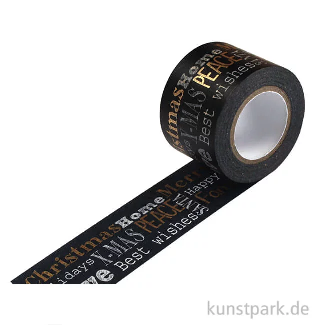 Artikelbild 1 des Artikels “Motiv-Klebeband Washitape - X-Mas, 30 mm, 10 m Rolle “