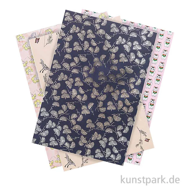 Artikelbild 1 des Artikels “Motivpapier Block - Jardin Japonais, 30 Blatt “