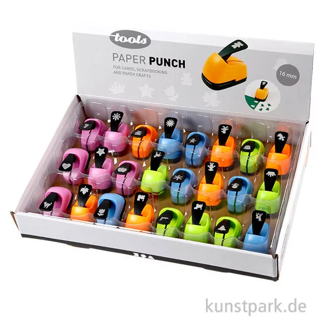 Artikelbild 1 des Artikels “XXL Set - Motivstanzer Ganzjahr und Weihnachten, Größe 16 mm, 24 Stück “