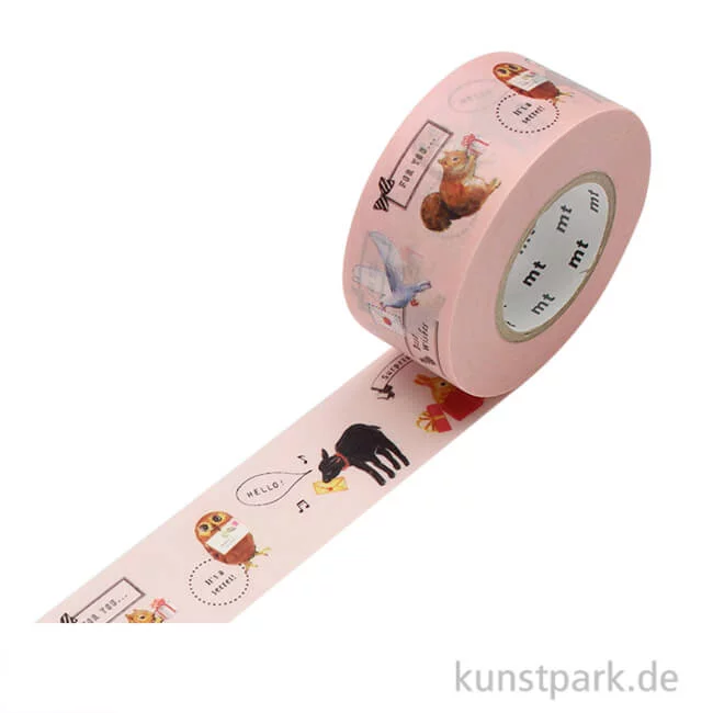 Artikelbild 1 des Artikels “MT Masking Tape Animals, 25 mm, 15 m Rolle “