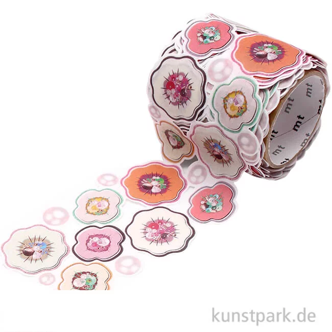 Artikelbild 1 des Artikels “MT Masking Tape Blumen und Perlen, 45 mm, 3 m Rolle “