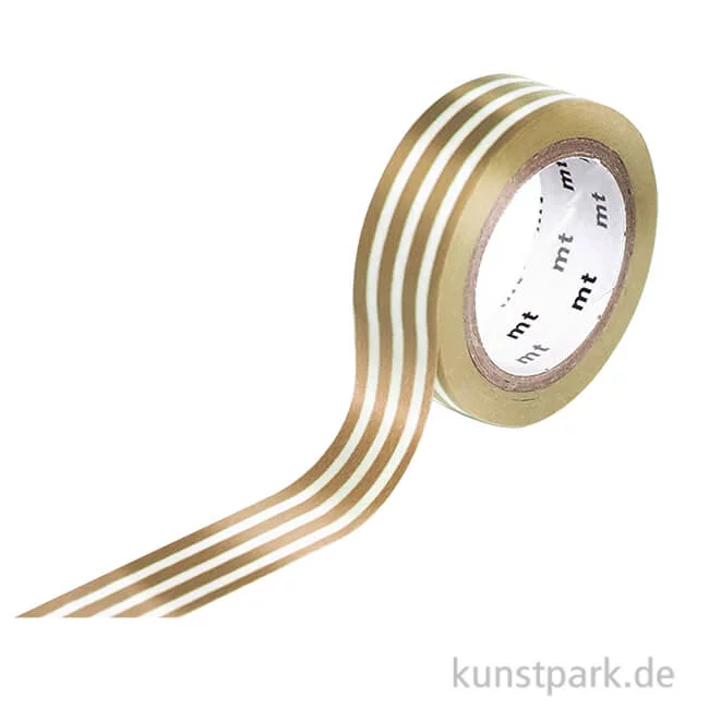 Artikelbild 1 des Artikels “MT Masking Tape Border Gold 2, 15 mm, 7 m Rolle “