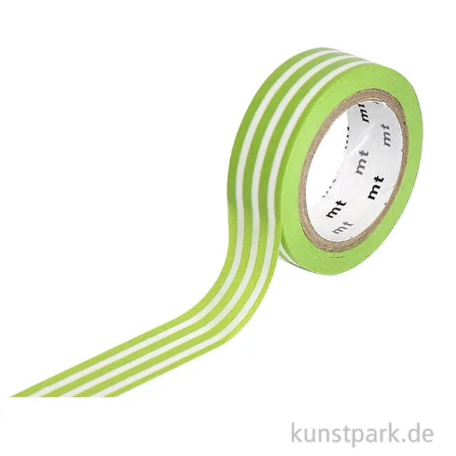 Artikelbild 1 des Artikels “MT Masking Tape Border Kiwi, 15 mm, 7 m Rolle “