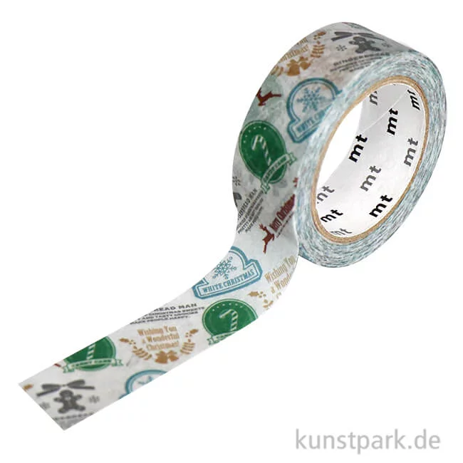 Artikelbild 1 des Artikels “MT Masking Tape Christmas Sticker, 15 mm, 7 m Rolle “