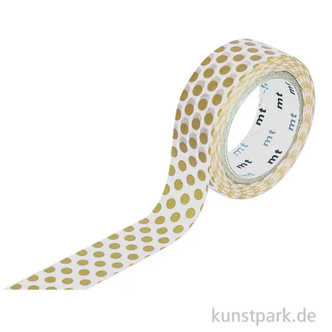 Artikelbild 1 des Artikels “MT Masking Tape Dot Gold 3, 15 mm, 7 m Rolle “