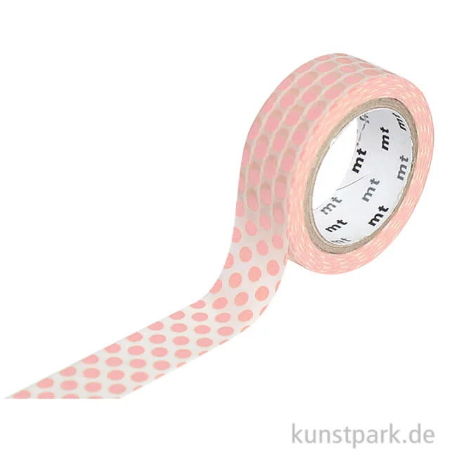 Artikelbild 1 des Artikels “MT Masking Tape Dot Strawberry Milk, 15 mm, 7 m Rolle “