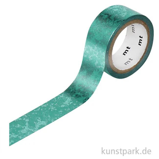 Artikelbild 1 des Artikels “MT Masking Tape Green Dust Foil Stamping, 15 mm, 3 m Rolle “