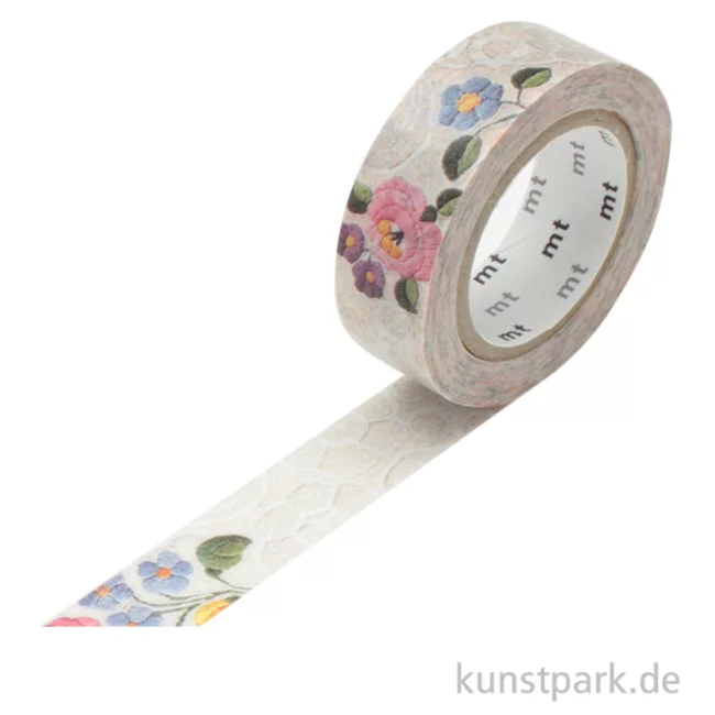 Artikelbild 1 des Artikels “MT Masking Tape Lace Kalocsa - 15 mm, 7 m Rolle “