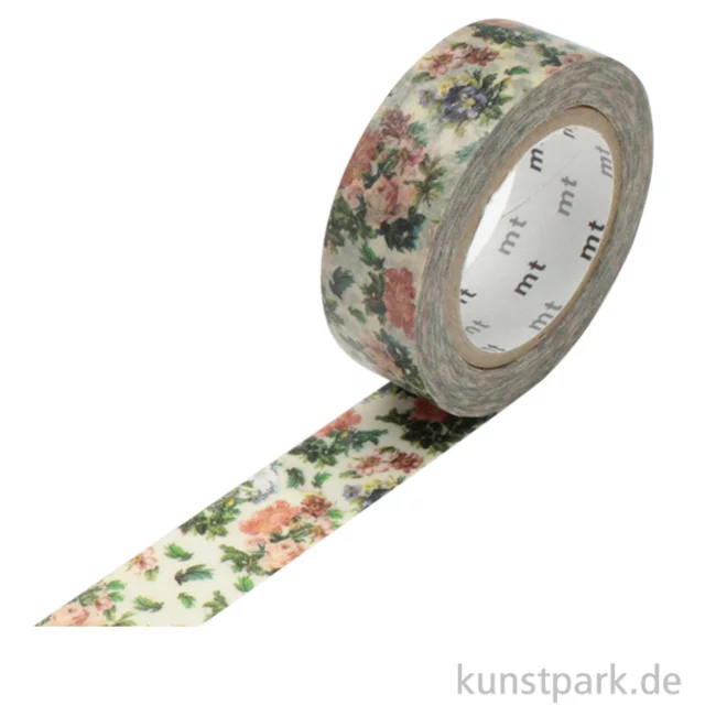 Artikelbild 1 des Artikels “MT Masking Tape Mini Flower botanical Art - 15 mm, 7 m Rolle “