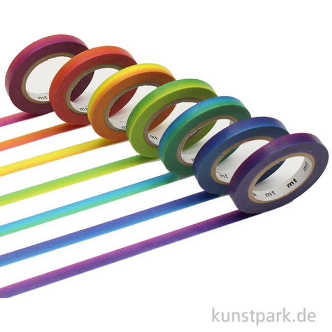 Artikelbild 1 des Artikels “MT Masking Tape Rainbow Set mit 7 x 6 mm x 10 m “