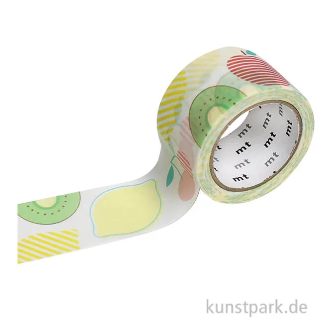 Artikelbild 1 des Artikels “MT Masking Tape Seasonal Fruits, beschriftbar, 25 mm, 7 m Rolle “