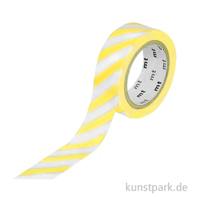 Artikelbild 1 des Artikels “MT Masking Tape Stripe Lemon, 15 mm, 7 m Rolle “