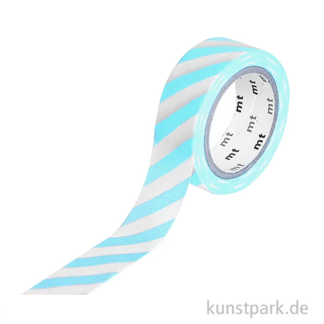 Artikelbild 1 des Artikels “MT Masking Tape Stripe Mint Blue, 15 mm, 7 m Rolle “