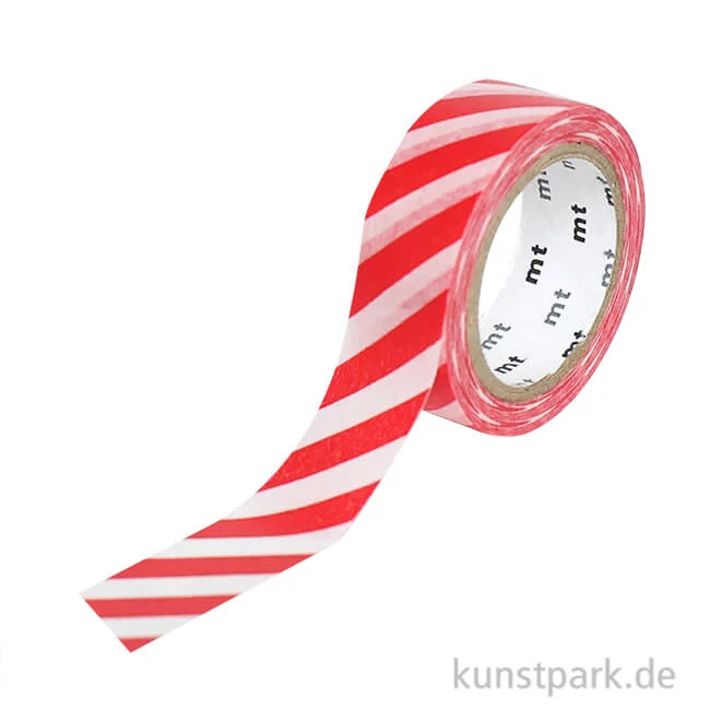 Artikelbild 1 des Artikels “MT Masking Tape Stripe Red, 15 mm, 7 m Rolle “