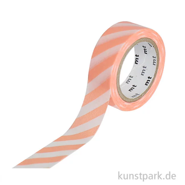 Artikelbild 1 des Artikels “MT Masking Tape Stripe Salmon Pink, 15 mm, 7 m Rolle “
