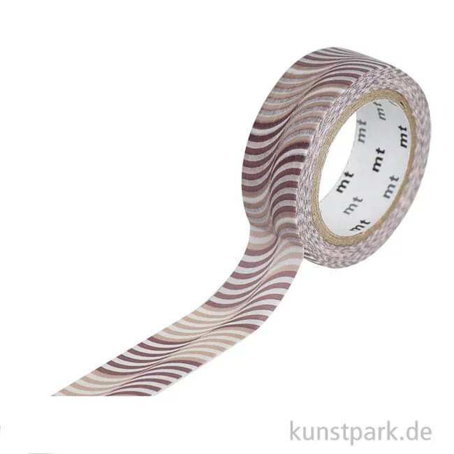 Artikelbild 1 des Artikels “MT Masking Tape Wave Stripe, 15 mm, 7 m Rolle “