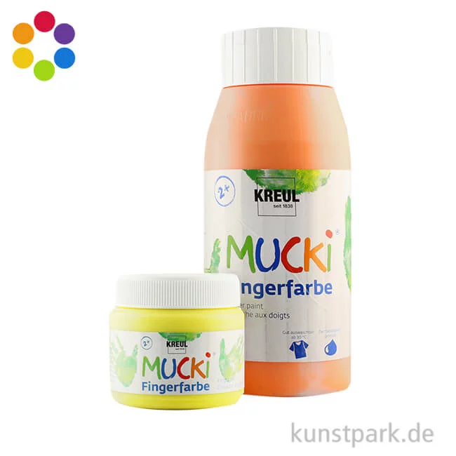 Artikelbild 1 des Artikels “MUCKI Fingerfarbe - cremig & pastos “