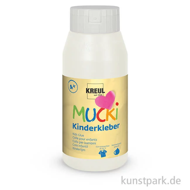 Artikelbild 1 des Artikels “MUCKI Kinderkleber, schadstofffrei 750 ml (788 g)“