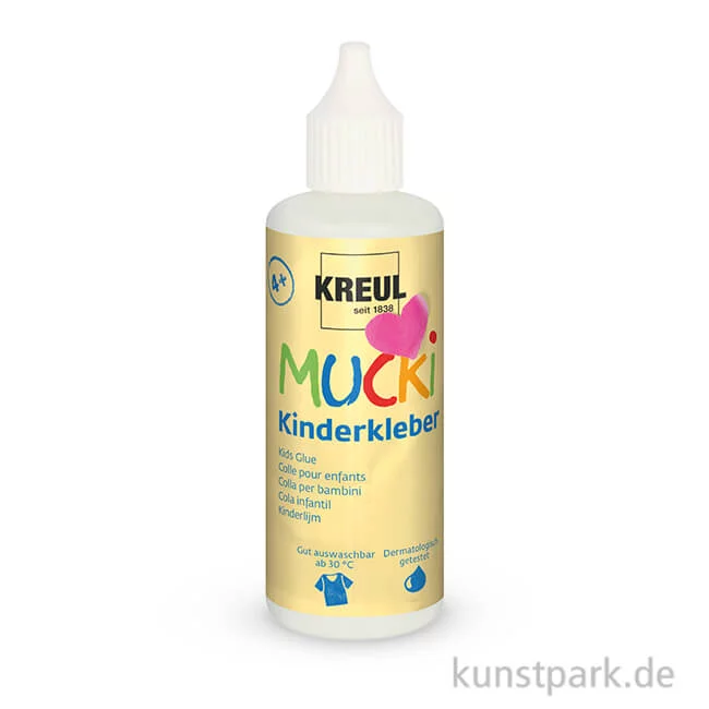 Artikelbild 1 des Artikels “MUCKI Kinderkleber, schadstofffrei 80 ml (84 g)“