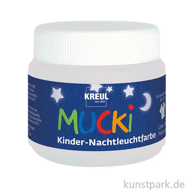 Artikelbild 1 des Artikels “MUCKI Nachtleucht Fingerfarbe 150 ml “