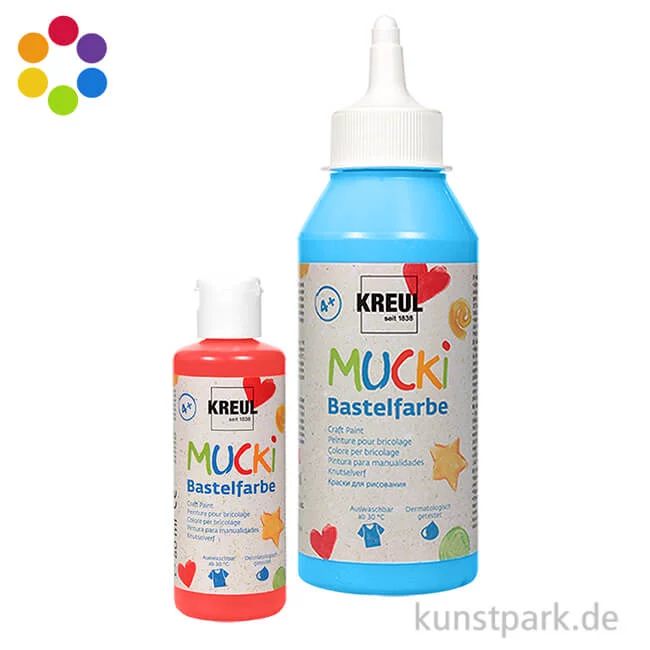 Artikelbild 1 des Artikels “MUCKI Bastelfarbe für Kinder “