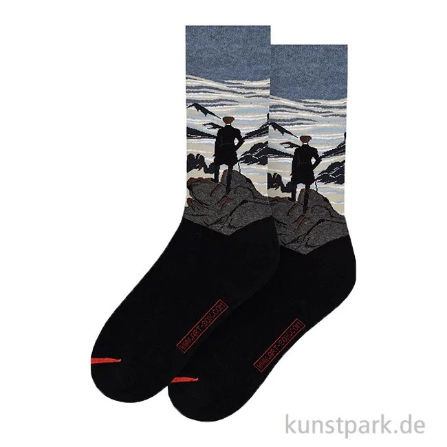 Artikelbild 1 des Artikels “MuseARTa ARTSOX - Kunstsocken, Caspar David Friedrich, Wanderer, 40-46 “