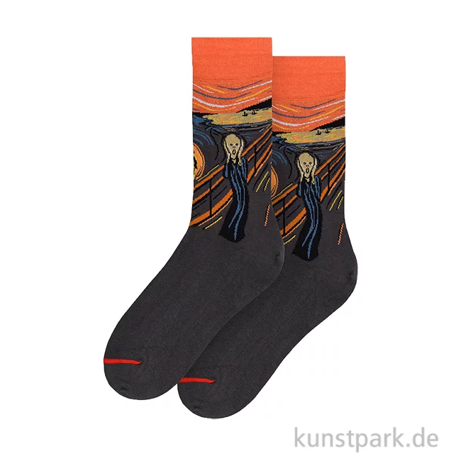Artikelbild 1 des Artikels “MuseARTa ARTSOX - Kunstsocken, Edvard Munch, The Scream, 36-40 “