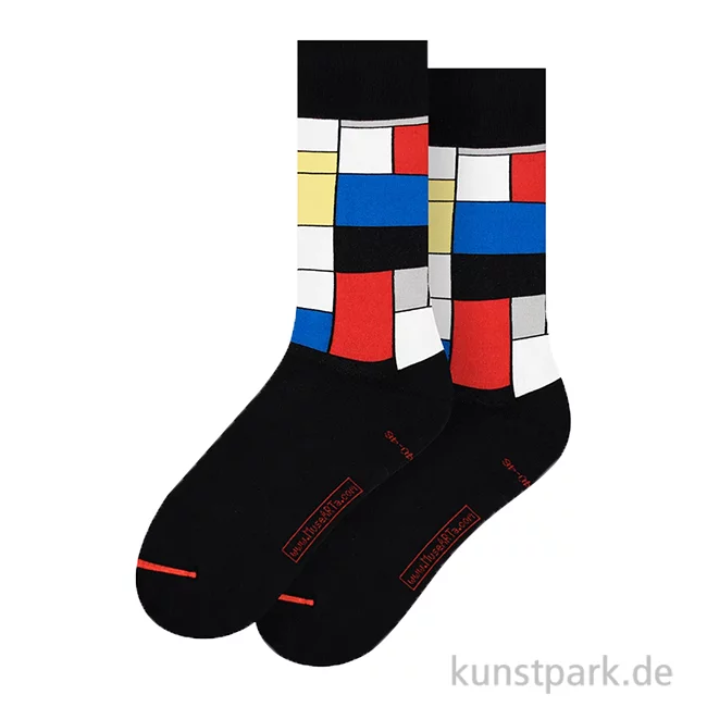 Artikelbild 1 des Artikels “MuseARTa ARTSOX - Kunstsocken, Piet Mondrian, Composition, 40-46 “