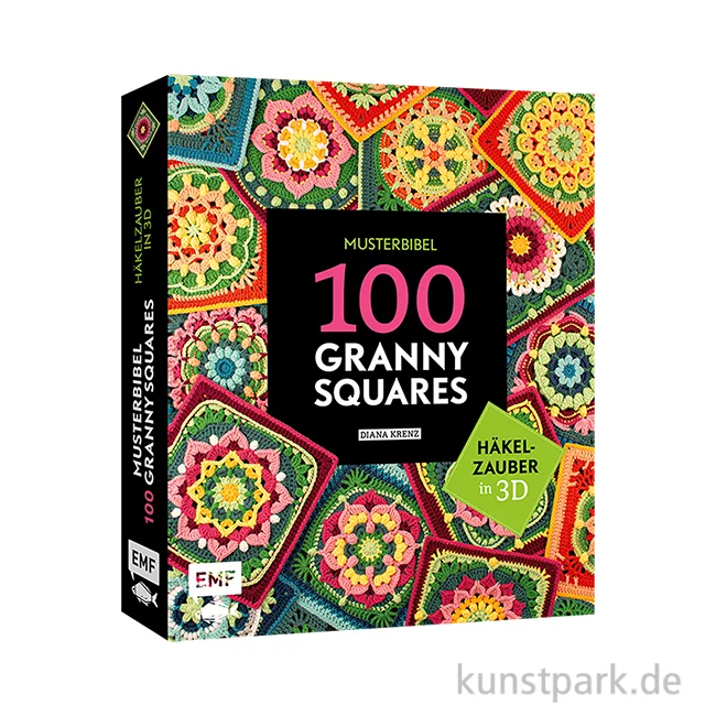 Artikelbild 1 des Artikels “Musterbibel Granny Squares: Häkelzauber in 3D-Optik, Edition Fischer “