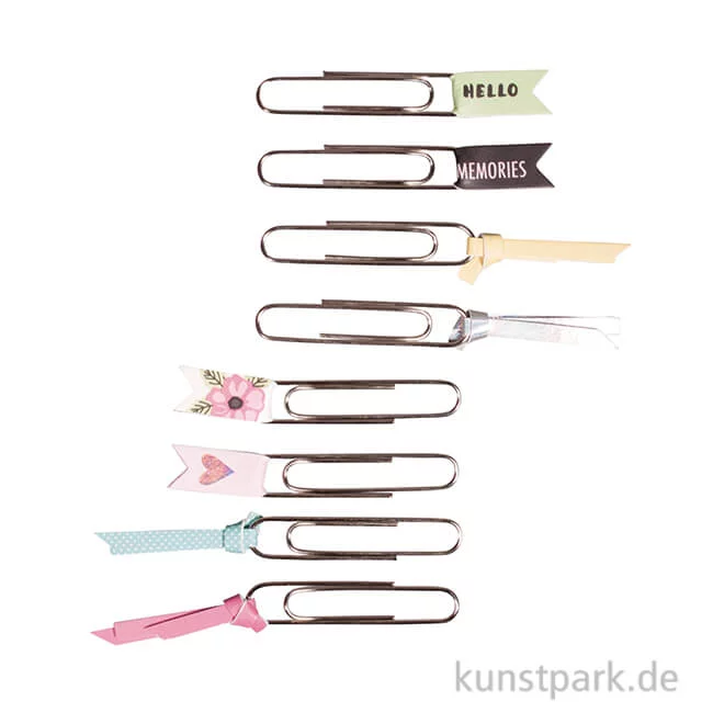 Artikelbild 1 des Artikels “My Planner - Büroklammer mit Wimpel - Happy, 5x1 cm, 4x2 Designs “