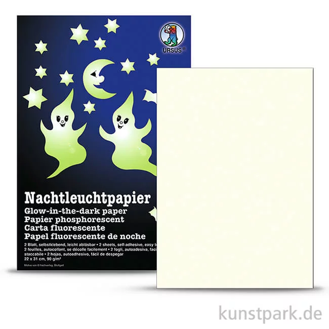 Artikelbild 1 des Artikels “Nachtleuchtpapier, 22x31 cm, 2 Blatt “
