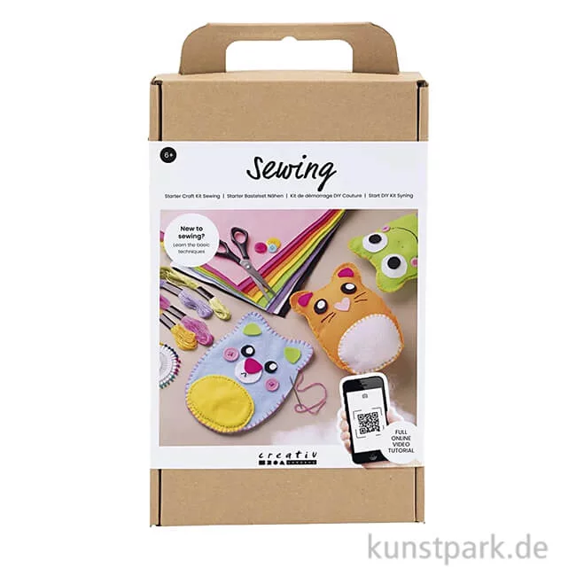Artikelbild 1 des Artikels “Nähen Lernset mit Garn, Nadeln und Zubehör für Teddybären “