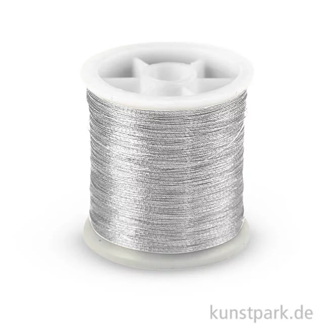Artikelbild 1 des Artikels “Nähgarn aus Nylon - 100 Meter Rolle Silber“
