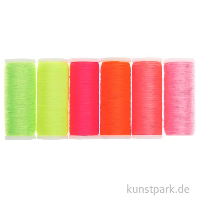 Artikelbild 1 des Artikels “Nähgarn Set Neon, 6 x 100 Meter “