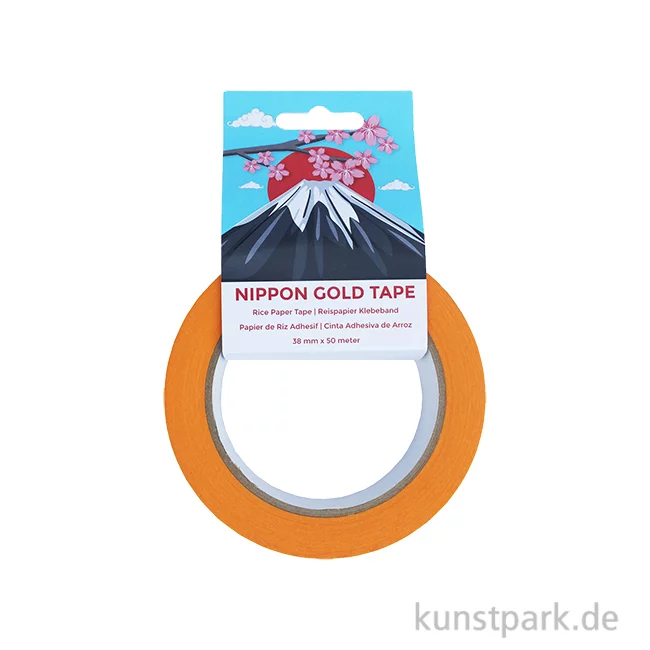 Artikelbild 1 des Artikels “Nippon Gold Rice Paper Tape, 38 mm, 50 Meter Rolle “
