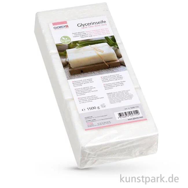Artikelbild 1 des Artikels “Aloe Vera - Glycerin-Seife - opak 1500 g“