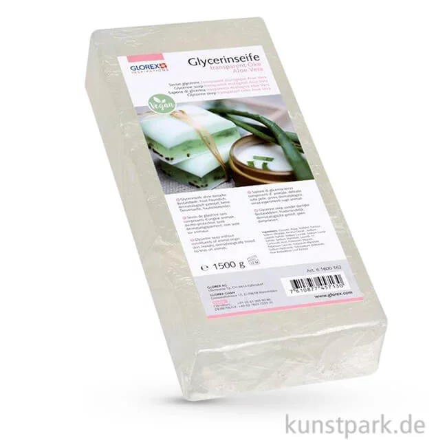 Artikelbild 1 des Artikels “Aloe Vera - Glycerin-Seife - transparent 1500 g“