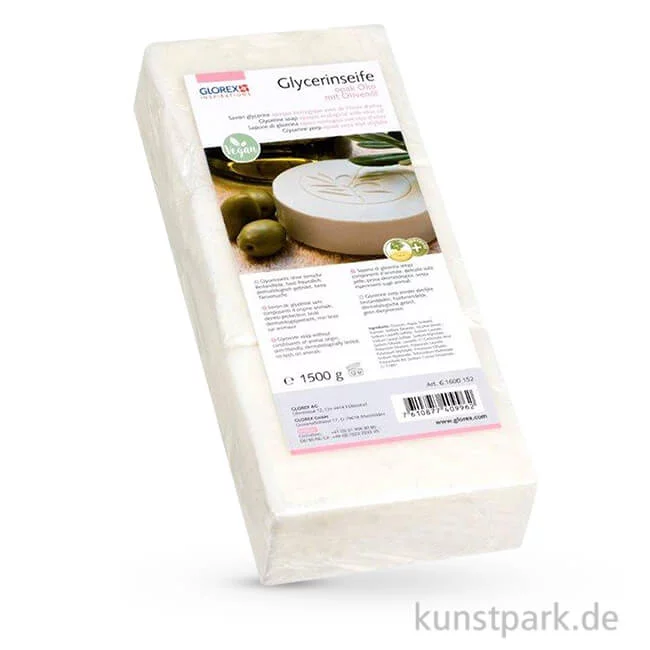 Artikelbild 1 des Artikels “Olivenöl - Glycerin-Seife - opak 1500 g“