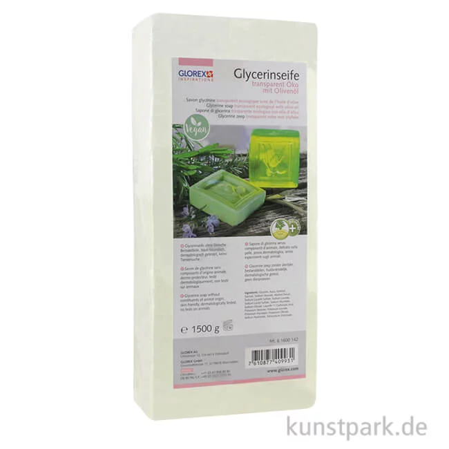 Artikelbild 1 des Artikels “Olivenöl - Glycerin-Seife - transparent 1500 g“