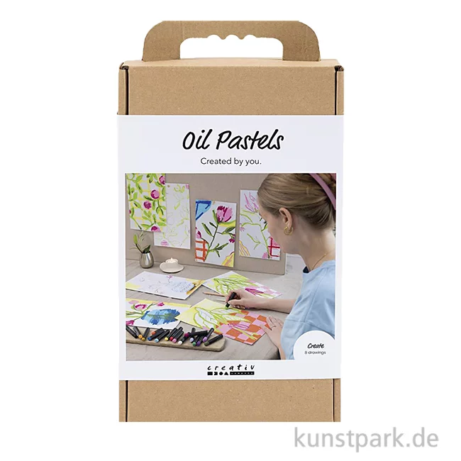 Artikelbild 1 des Artikels “Ölpastell Starter Set für Blumenbilder “