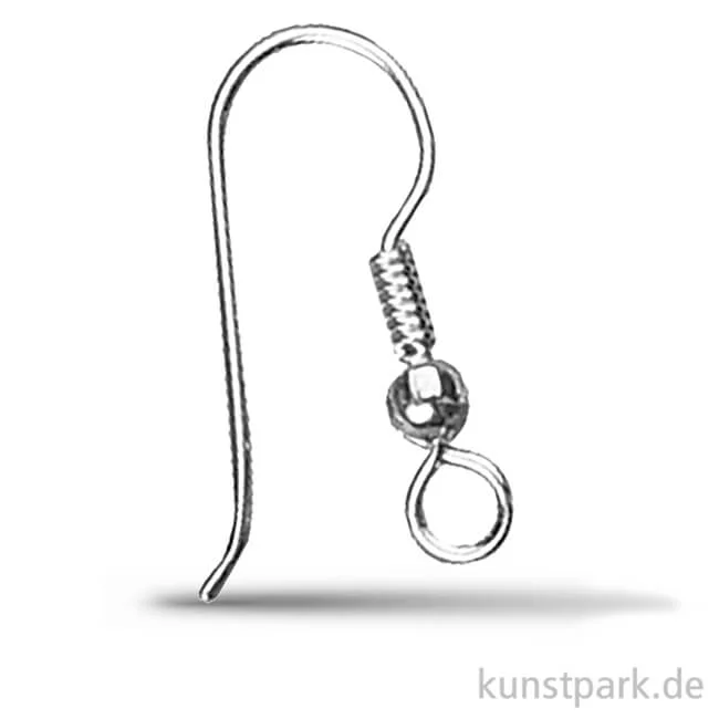 Artikelbild 1 des Artikels “Ohrhaken 20 mm, 4 Stück Silber“