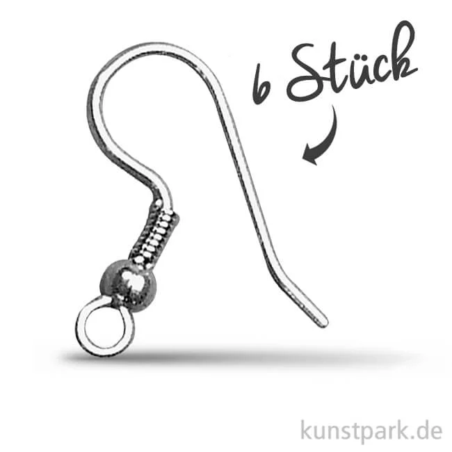 Artikelbild 1 des Artikels “Ohrhaken 20 mm, 6 Stück “
