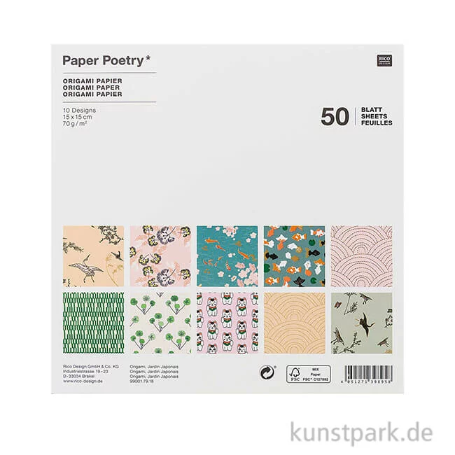 Artikelbild 1 des Artikels “Origami Papier - Jardin Japonais “