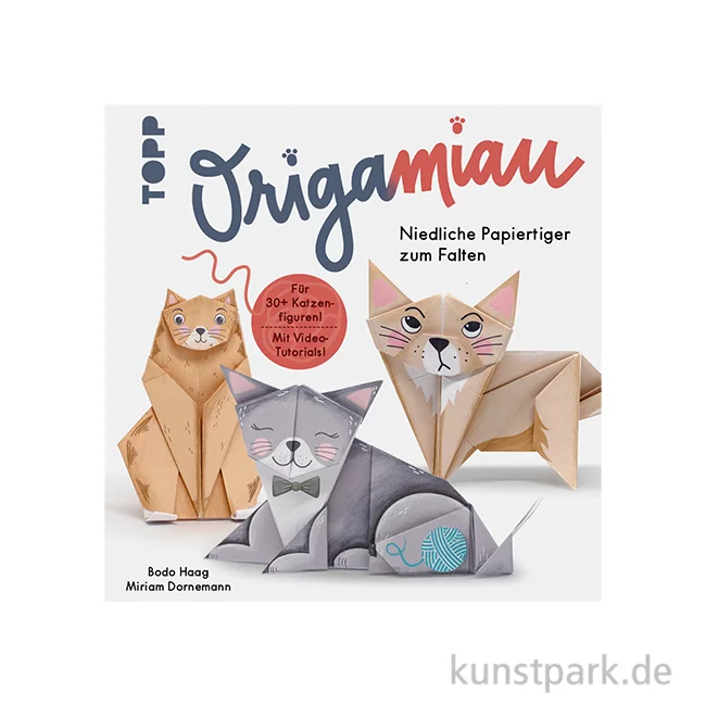 Artikelbild 1 des Artikels “OrigaMIAU - Papiertiger zum Falten, Topp Verlag “
