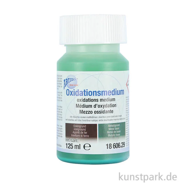 Artikelbild 1 des Artikels “Oxidationsmittel - Rustikalbraun-Grünspaneffekt 125 ml“