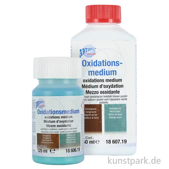 Artikelbild 1 des Artikels “Oxidationsmittel - Rostbraun-Grünspaneffekt “