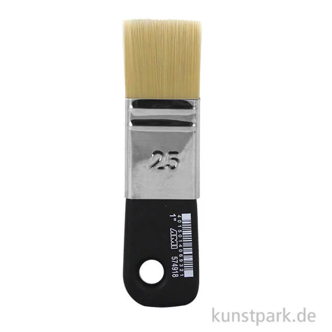 Artikelbild 1 des Artikels “Paddle Flächenpinsel flach, braunes Synthetikhaar 2,5 cm“