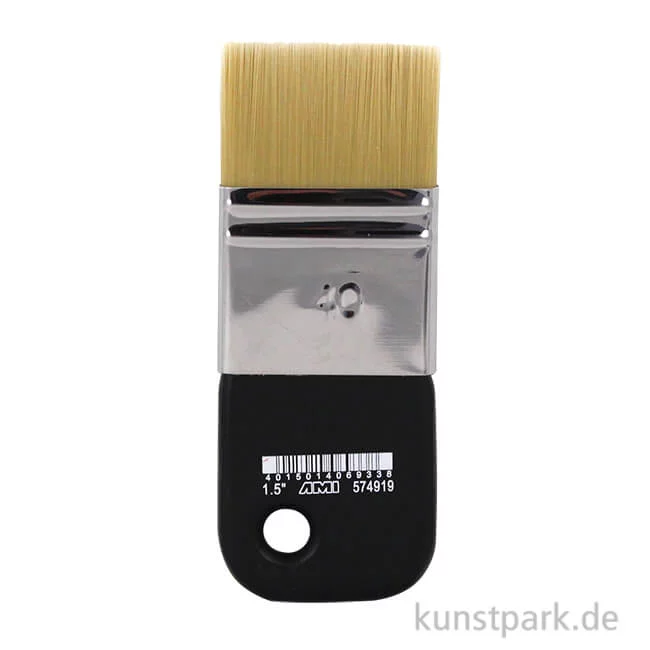 Artikelbild 1 des Artikels “Paddle Flächenpinsel flach, braunes Synthetikhaar 3,8 cm“