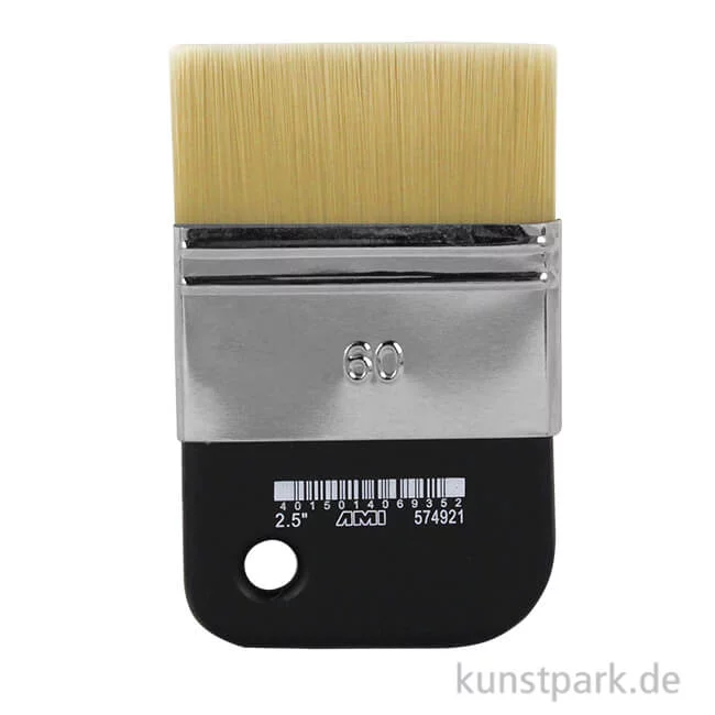 Artikelbild 1 des Artikels “Paddle Flächenpinsel flach, braunes Synthetikhaar “