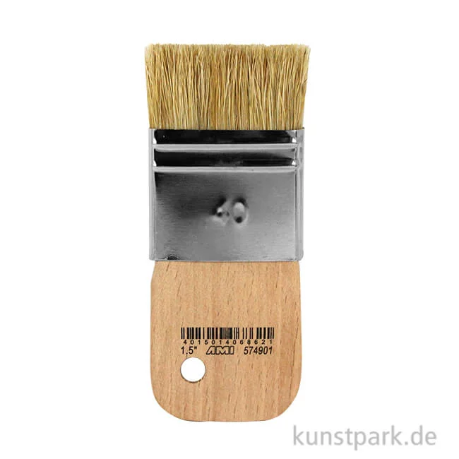 Artikelbild 1 des Artikels “Paddle Pinsel aus Naturborsten 3,8 cm“